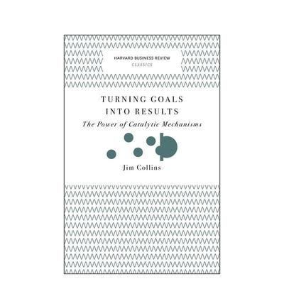 【现货】Turning Goals into Results把目标变成结果 哈佛商业评论经典指南 英文原版图书籍进口正版Jim Collins