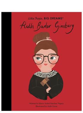 【现货】【小人物,大梦想】露丝·巴德·金斯伯格Ruth Bader Ginsburg【Little People, Big Dreams】英文进口原版儿童绘本图书3-