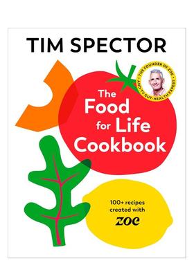 【预售】生命之食 星期日泰晤士报书 The Food For Life Cookbook 英文进口原版餐饮美食图书Tim Spector