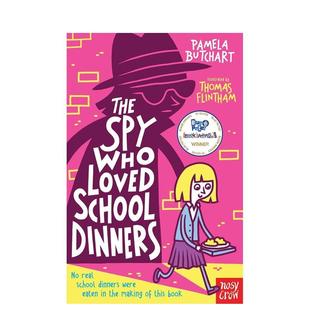 2爱上校园餐 爆笑小学生活故事 儿童桥梁书 The 预售 伊兹和朋友们 Spy Izzy 间谍 Loved英文进口原版 and Who Friends