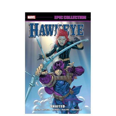【预售】Marvel漫威 鹰眼史诗系列：箭在弦上 Hawkeye Epic Collection: Shafted  英文漫画 外文进口原版图书籍Marvel
