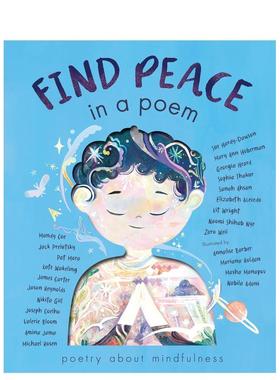 【预售】在诗里寻找平和Find Peace in a Poem英文进口原版图书儿童绘本Authors  Various3-6岁
