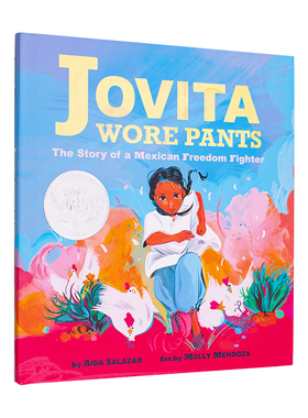 【现货】【2024凯迪克大奖】穿裤子的乔维塔 Jovita Wore Pants 英文原版儿童绘本