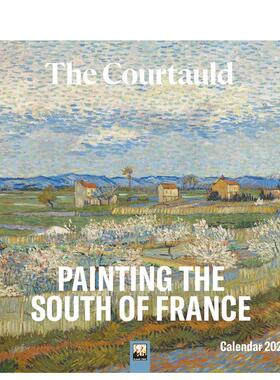 【预售】考陶德美术馆：南法绘景 2027 年迷你挂历（艺术日历） The Courtauld: Painting the South 英文进口原版日历文创周边送