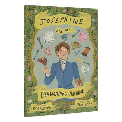 【预售】约瑟芬发明了洗碗机Josephine and Her Dishwashing Machine英文进口原版儿童绘本图书3-6岁HANNIGAN  KATE人物传记