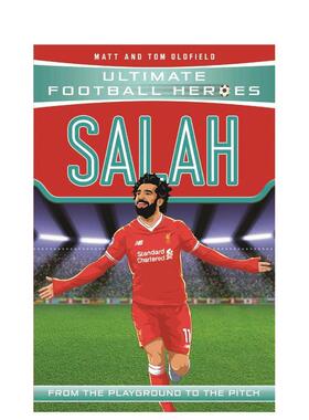 【现货】【足球英雄系列】萨拉赫 【Ultimate Football Heroes】Salah 英文进口原版青少年读物 3岁-6岁Matt & Tom Oldfield外文童
