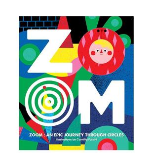 穿越圆形 9岁 Viction6 Journey 现货 缩放 Through ― 史诗之旅ZOOM Viction Circles英文儿童图书籍进口原版 Epic