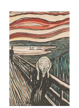 【预售】爱德华·蒙克：呐喊 Edvard Munch: The Scream 英文原版艺术画册画集Patricia G. Berman  Joanna Iranowska  Oyvind Va
