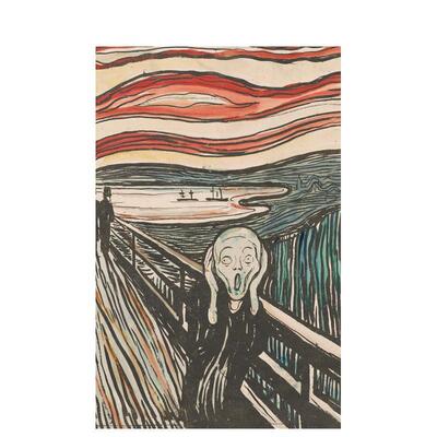 【预售】爱德华·蒙克：呐喊 Edvard Munch: The Scream 英文原版艺术画册画集Patricia G. Berman  Joanna Iranowska  Oyvind Va