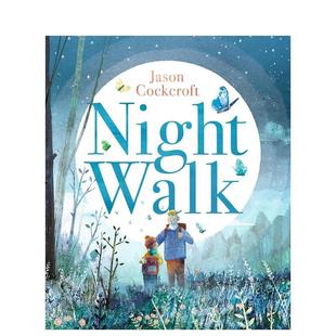 现货 6岁Jason 夜行Night 儿童绘本图书3 Cockcroft人际关系 Walk英文进口原版