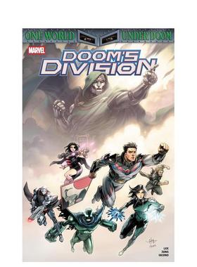 【预售】末日军团 Doom's Division英文漫画进口原版图书籍正版 漫威Creees Lee  Yoon Ha Lee  Minkyu Jung