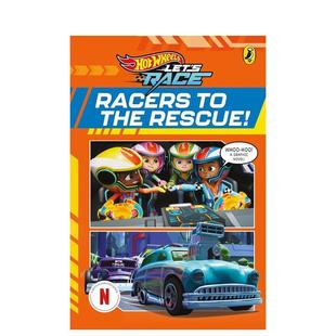 【预售】【风火轮】让我们一起赛车：赛车手们来救援！ 【Hot Wheels】Let’s Race: Racers to the Rescue!英文进口原版儿童绘本