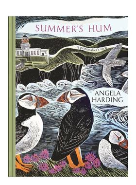 【现货】【Angela Harding季节版画四部曲】夏之絮语 Summer's Hum 自然插画 便携开本英文进口原版艺术插画原画设定集Angela Har