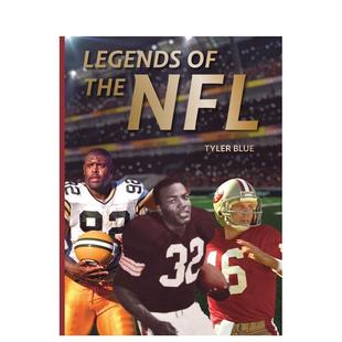 the NFL英文进口原版 Blue3 NFL美国国家橄榄球联盟传奇人物Legends 儿童图书青少年读物Tyler 6岁 预售