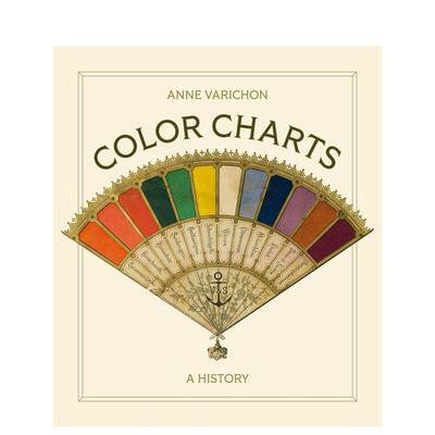 【现货】色彩图表：图解历史Color Charts : A History英文进口原版平面设计图书Anne Varichon  Kate Deimling印刷版式色彩设计