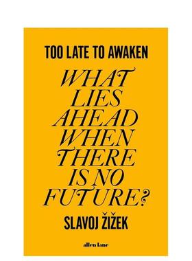 【预售】觉醒太晚了 Too Late to Awaken 英文进口原版人文历史图书Slavoj Zizek