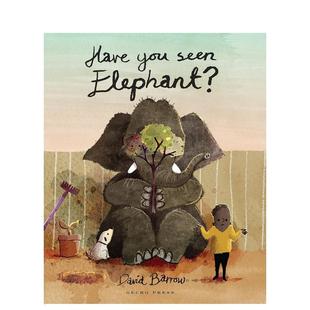 【现货】你见过大象吗?Have You Seen Elephant?【沃克奖潜力儿童插画家David Barrow】英文儿童图书籍进口原版Gecko Press9-12岁