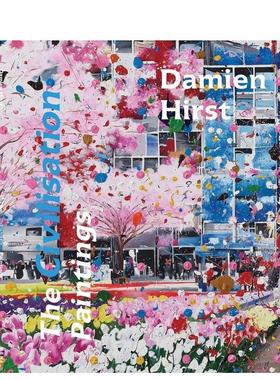 【现货】达米安·赫斯特 文明绘画 Damien Hirst: The Civilisation Paintings原版进口英文艺术画册画集Norman Rosenthal外文图书