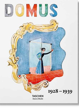 【现货】domus 1928–1939，多莫斯设计 1928–1939 英文原版图书籍进口正版 Charlotte & Peter Fiell 综合设计 TASCHEN