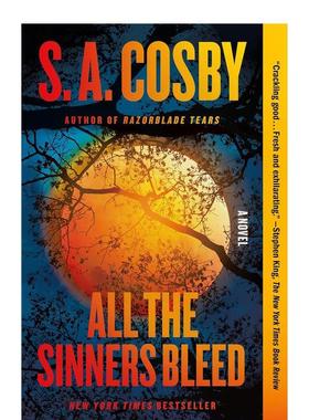 【预售】所有罪人都在流血All the Sinners Bleed英文进口原版儿童图书青少年读物S. A. Cosby6-9岁