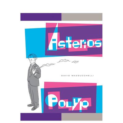 【预售】建筑师（哈维奖、艾斯纳奖、洛杉矶时报图像小说获奖作品） Asterios Polyp  英文漫画 外文进口原版图书籍Pantheon Books