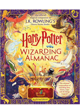 【现货】哈利·波特魔法图鉴 The Harry Potter Wizarding Almanac 原版英文青少年读物