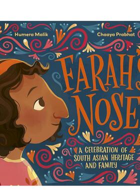 【预售】法拉的鼻子 Farah's Nose 英文进口原版儿童绘本图书Humera Malik
