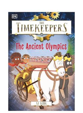 【预售】【时间记录者】古代奥运会 【The Timekeepers】Ancient Olympics 英文进口原版儿童章节书 儿童冒险章节桥梁故事书SJ Ki