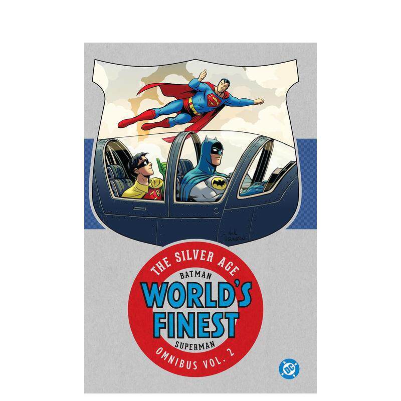 【现货】蝙蝠侠/超人 世界之巅：白银时代 合集 卷2（新版） Batman & Superman in World's 英文漫画进口原版图书籍正版DC Comics