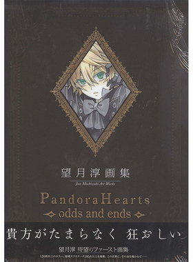 【现货】望月 淳 画集「PandoraHearts」，望月淳画集 日文原版图书籍进口正版 望月 淳 插画作品集 スクウェア·エニック