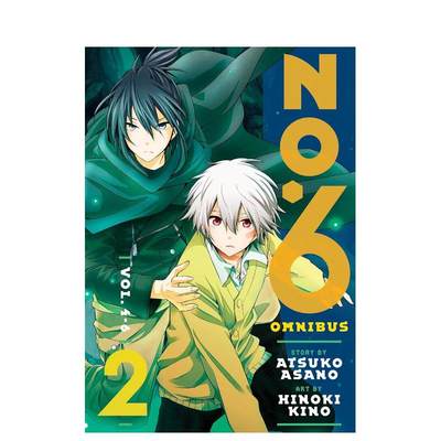 【预售】未来都市No.6 合集2 NO. 6 Manga Omnibus 2 (Vol. 4-6) 英文进口原版漫画书