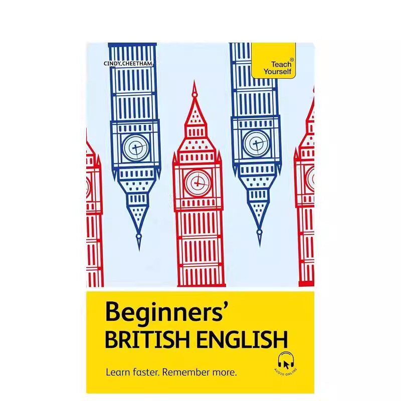Beginners' British English英式英语/丹麦语/匈牙利语/荷兰语 英文进口原版语言学习图书Cindy Cheetham语言自学入门系列