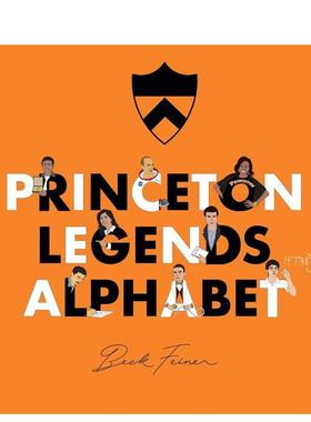 【预售】普林斯顿传奇字母表Princeton Legends Alphabet英文进口原版儿童绘本图书3-6岁Beck Feiner人物传记