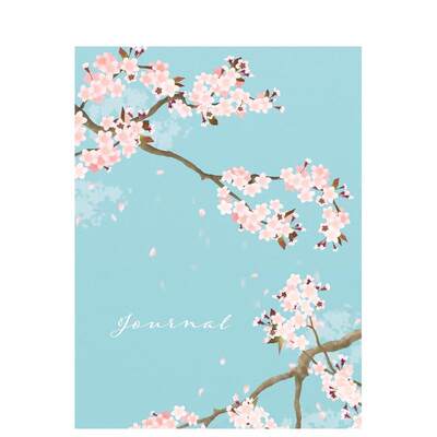 【预售】记事本 - 春日樱花Spring Cherry Blossoms Journal送礼 进口原版笔记本 周边送礼Editors of Chartwell Books