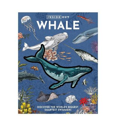 【预售】【里里外外】鲸鱼Whale【Inside Out】 英文进口原版儿童绘本图书Editors of Chartwell Books