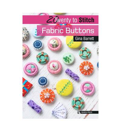 【预售】20 to Stitch Fabric Buttons学习织物制作20个纽扣设计图书 英文原版