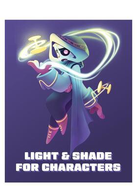 【预售】角色光影表现技法 Light & Shade for Characters 英文进口原版艺术画册画集正版图书 Kenneth Anderson 3dtotal Publish