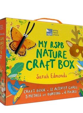【现货】My RSPB Nature Craft Box我的RSPB自然工艺盒:制作和玩 7-12岁