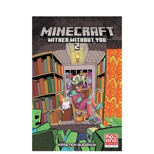 Minecraft Novel 预售 Wither 卷2 世界：没有你 英文漫画 Graphic Without 外文进口原版 Volume 凋零 我 图书籍D You