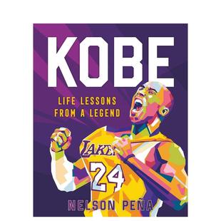 原版 Life 预售 Kobe from Lessons 湖人传奇小飞侠 英文文学传记 传奇人物课堂 Legend 科比