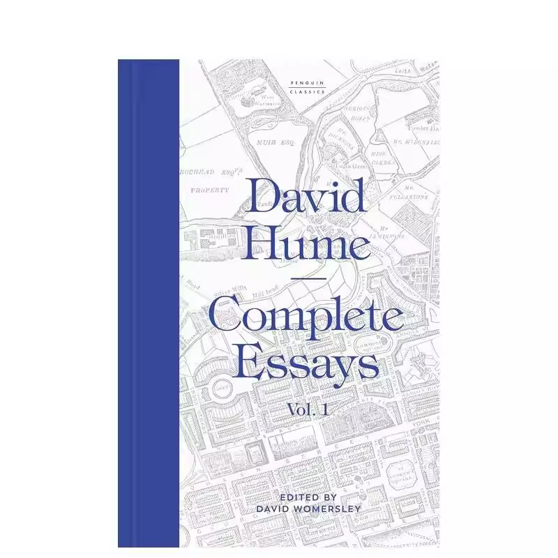 休谟随笔集・苐1/2卷 Complete Essays: Volume 1/2 英文进口原版文学散文正版图书籍 西方近代哲学巅峰人物Hume David Womer