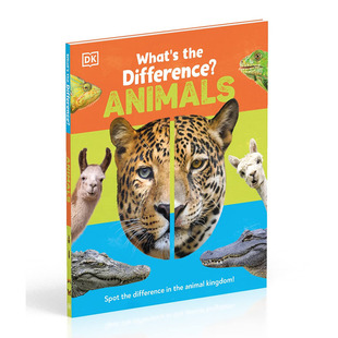 动物 Animals 英文原版 What’s 区别在哪里？ the Difference? 青少年读物 图书籍进口正版 预售