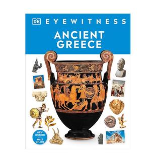古希腊 Eyewitness Greece英文进口原版 DK视界 Ancient 儿童绘本图书DK百科 预售