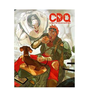 刊8 现货 英文进口原版 3dtotal Design Publishing Character Publishi Quarterly 艺术画册画集外文图书3dtotal 角色设计季