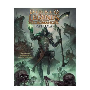 Rathma 插画原画设定集Fred 传说：拉斯玛 the Legends 暗黑破坏神：死灵法师 Diablo 英文进口原版 Necromancer 现货