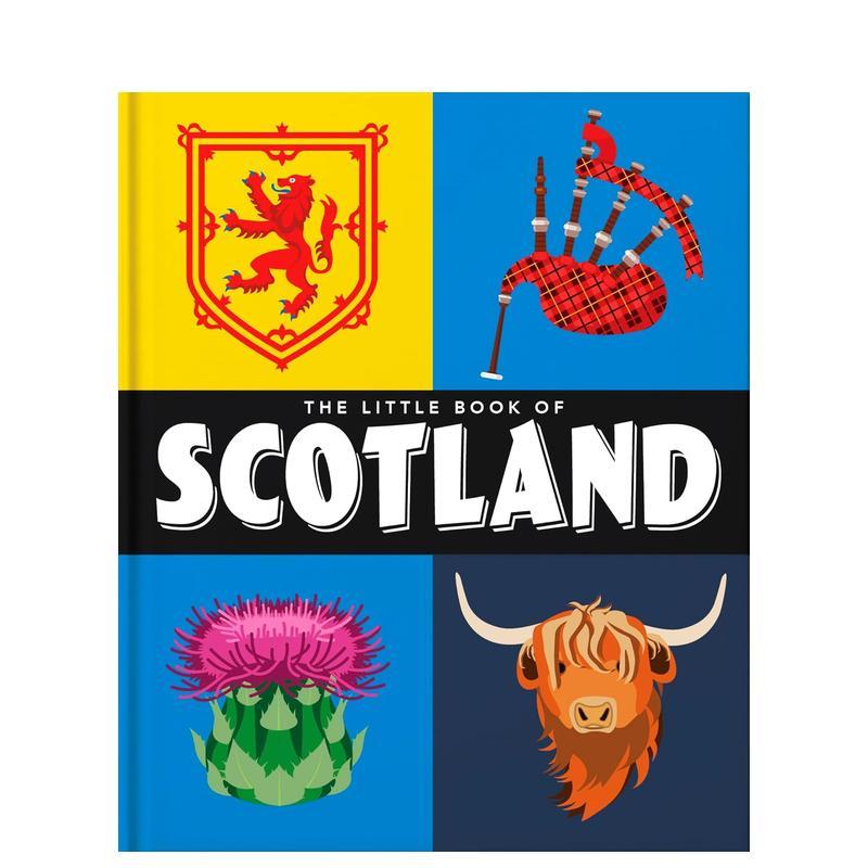 【预售】【Little Book】The Little Book of Scotland苏格兰小书 英文进口原版人文历史图书Orange Hippo!