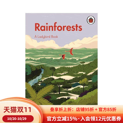 【预售】雨林Rainforests【A Ladybird Book】英文青少年读物进口原版儿童图书9-12岁Ladybird