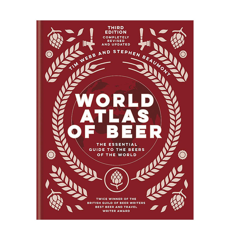 【现货】World Atlas of Beer: The Essential Guide to the Beers of the World 世界啤酒地图集 品酒指南 英文原版图书籍正版 书籍/杂志/报纸 原版其它 原图主图