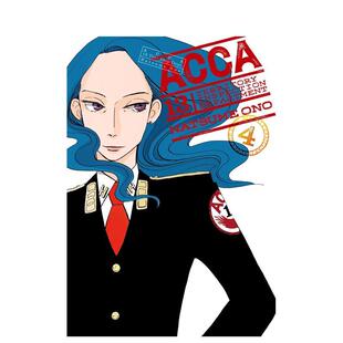 【预售】ACCA13区监察课 4 ACCA 13-Territory Inspection Department， Vol. 4 英文漫画进口原版图书籍外文 治愈日常 改编动画