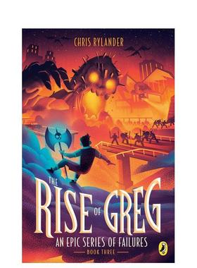 【现货】格雷格的崛起RISE OF GREG英文进口原版章节书儿童图书籍3-6岁RYLANDER  CHRIS
